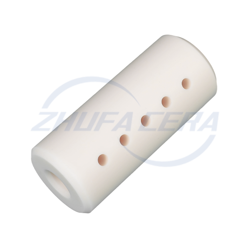 Alumina ceramic shaft plug valve